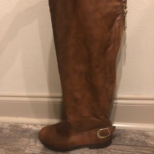 Size 9 Flat Thigh High Boots